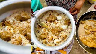 বাড়ির ছাদে মায়ের হাতের গরম গরম Biriyani🔥🤩আর বাবার বানানো লাল Chicken Chap🍗