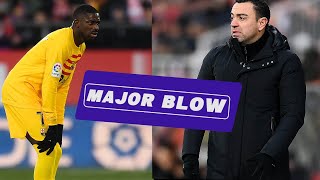 🗣FC Barcelona latest news today| FC Barca latest, Ousmane Dembele's injury could be worst.