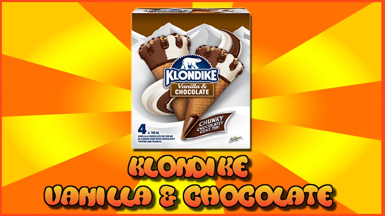 Klondike Vanilla & Chocolate Cone - YouTube