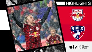 New York Red Bulls vs. FC Dallas | Emil Forsberg Scores First MLS Goal | Full Match Highlights