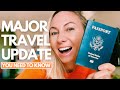 US TRAVEL UPDATE - NEW RULES for Travel to the USA! I US Travel