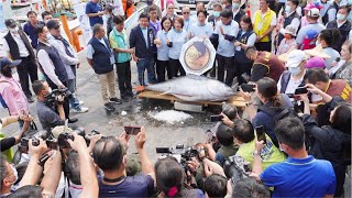 Inside Taiwan's Most Expensive Seafood Auction-Tuna Goes for  NT$10,200/kg! #tuna_cutting_master