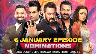 Bigg Boss 18 Live 6 January 2025 Review | Bigg Boss 18 Full Episode Today | Bigg Boss 18