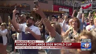 Kansas City will be one of 2026 World Cup host cities