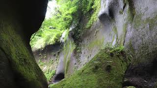 022. 由布川峡谷 [サイレン音]（由布市）, Yufugawa Gorge (Yufu city, Japan).