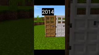 Minecraft: New vs Old... 🥺(Nostalgia) #minecraft #short#viral#shorts feed