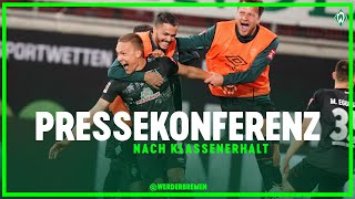 1. FC Heidenheim - SV Werder Bremen 2:2 | Pressekonferenz | WERDER.TV