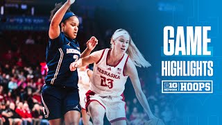 Michigan at Nebraska | HIGHLIGHTS | Big Ten Women's Basketball | 02/06/2025