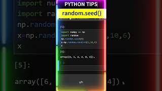 PYTHON tutorial: Demystifying Random Seeds in NumPy Python