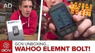 Unboxing The Wahoo Elemnt Bolt Bike Computer