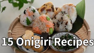 A Beginner's Guide to making Perfect Onigiri | 15 Popular Rice Ball~ Gluten Free Recipes