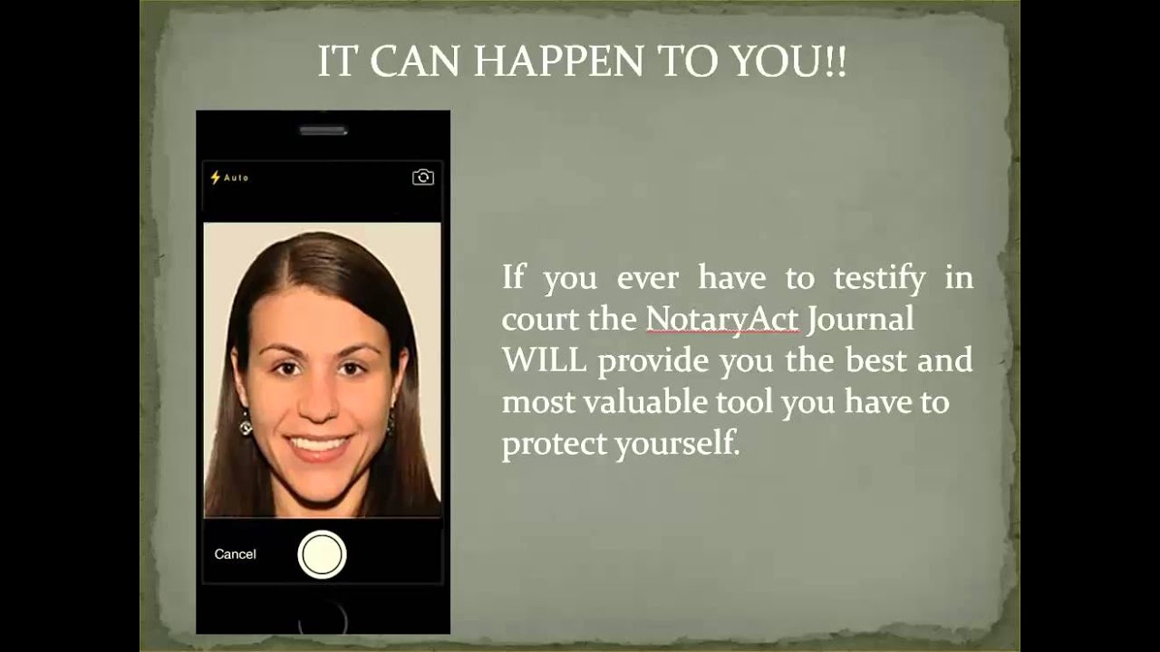 Notaryact Electronic Notary Journal Youtube