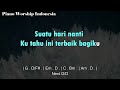 suatu hari maria shandi karaoke full musik u0026 chord g