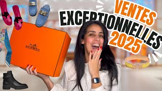 Ventes Exceptionnelles Hermès 2025 : J’ai Vraiment Craqué 😱 | Sandales, Prêt-à-Porter \u0026 Mini Vlog !