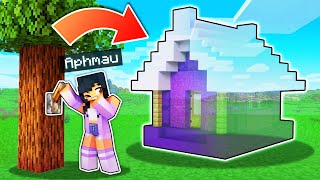 True INVISIBLE House PRANK In Minecraft!