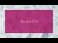 Renee Bell - appearance