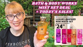 Bath \u0026 Body Works Mist Set Deal + Today's Sales!