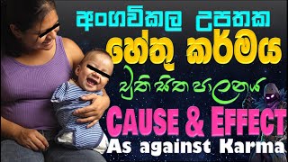 අංගවිකල උපතක හේතු කර්ම ඵලය සහ චුති සිත Karma Vs Cause and effect - Ven Bandarawela Wangeesa Thero