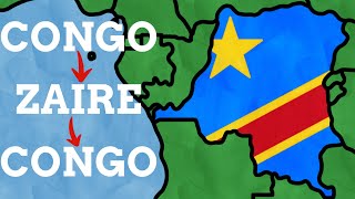 Why Did Congo Change It Name To Zaire? (then change it back again)