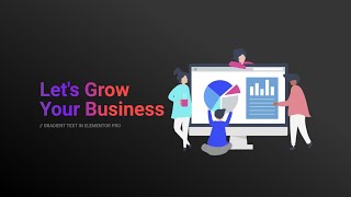 How to Create a Gradient Text effect in Elementor