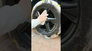 Wheel painting . Korea