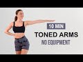 10 MIN PILATES TONED ARMS WORKOUT | No Equipment, No Repeat | Quick & Intense at Home