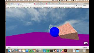 AFrame WebVR Tutorial 3: Adding a Sky and a Floor