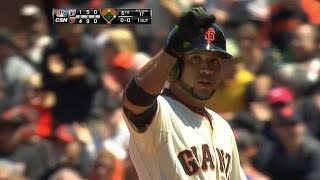 WSH@SF: Blanco drives in Morse with a soft single