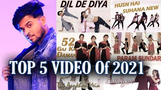Top 5 Dance Choreography Of 2021 | Shashank Dance | 52 Gaj Ka, Paani Paani, Param Sundari & More