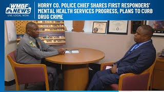 Horry County police chief shares first responders’ mental health services progress, plans to curb...