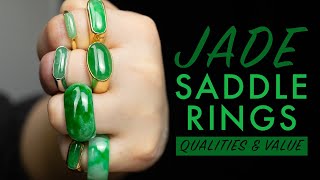 Jade Saddle Rings or Archers Rings? Comparing Styles, Quality, and Vintage Jewelry Prices