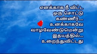 எனக்காக நீ  | தமிழ் SMS காதல் கவிதைகள் – 02