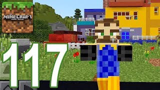 Minecraft: PE - Gameplay Walkthrough Part 117 - Hello Neighbor (iOS, Android)