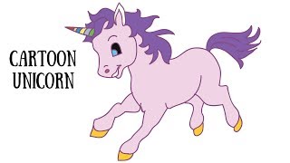 How To Draw A Cute Unicorn Draw a Unicorn Emoji a Cartoon Unicorn Farting