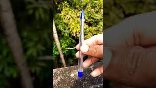 Pen Water Siring 💉/ പേനകൊണ്ട് ഒരു കുഞ്ഞി siring/ 😱🔥#shorts #carft