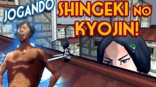 Jogando Shingeki no Kyojin!