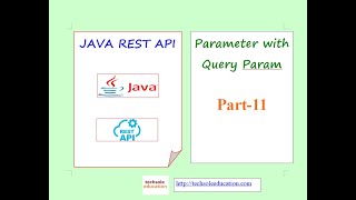 Java Rest API | Part-11 | QueryParam Annotation