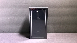 iPhone 7 Plus JET BLACK Unboxing