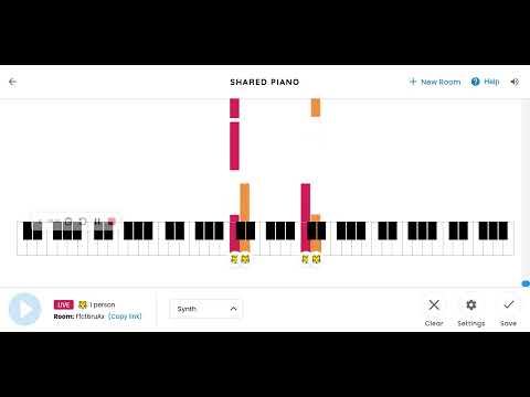 Chrome Music Lab - Vibing On Shared Piano #1 - YouTube