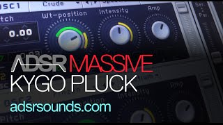 NI Massive Tutorial - Kygo Pluck How To