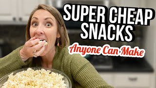 Cheap Snack Recipes for Frugal Families!