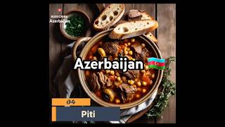 top five famous food in Azerbaijan 🇦🇿!
