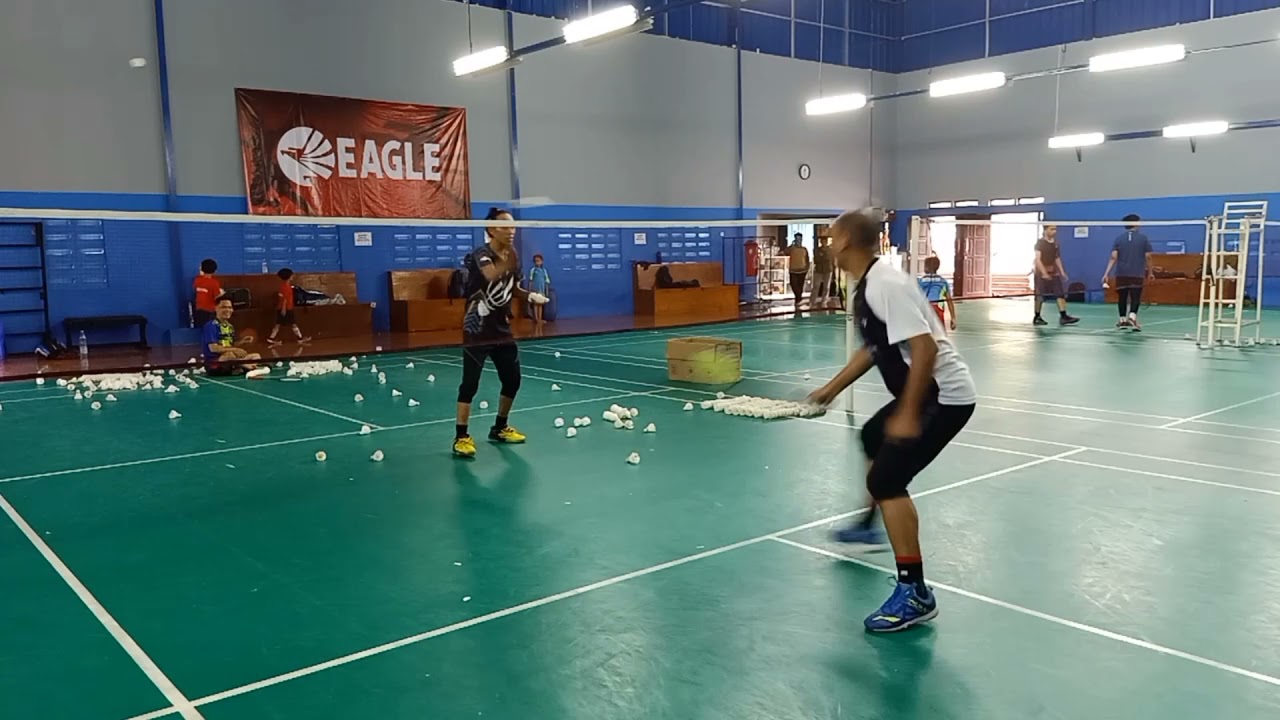 KEMBALI KE DASAR | LATIHAN MUDAH DILAKUKAN #badminton #latihanbadminton ...