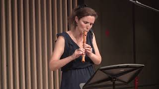 Madeleine Isaksson (Sweden-France): 1st vallee from “Les sept vallées” for Recorder