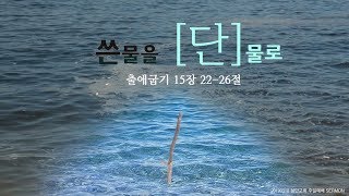 쓴 물을 단 물로 / 장학봉 목사 (190310 하남 미사 성안교회 2부예배)