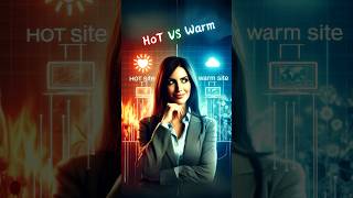 ISC2 CC | Hot vs. Warm Site: What's the Difference?  23 #shorts #isc2 #learnwithrookie