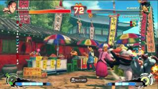 Kim1234 [Bison] vs su a ni 2525 [Ryu] SSF4 Japanese Online Ranked Matches - TRUE-HD