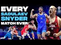 Every match between world and Olympic champs Abdulrashid Sadulaev and Kyle Snyder