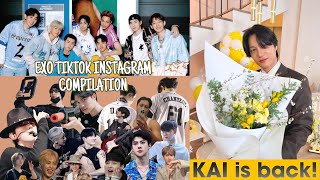 EXO TIKTOK INSTAGRAM COMPILATION (KAI is back) | for @SUBSCRIBETOTHEFIRSTCHANELBOA @EVAM49