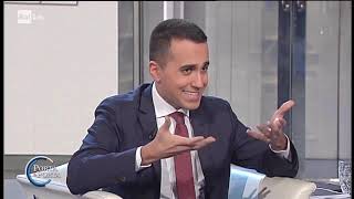 Luigi Di Maio ospite a Porta a Porta - 18/01/2019